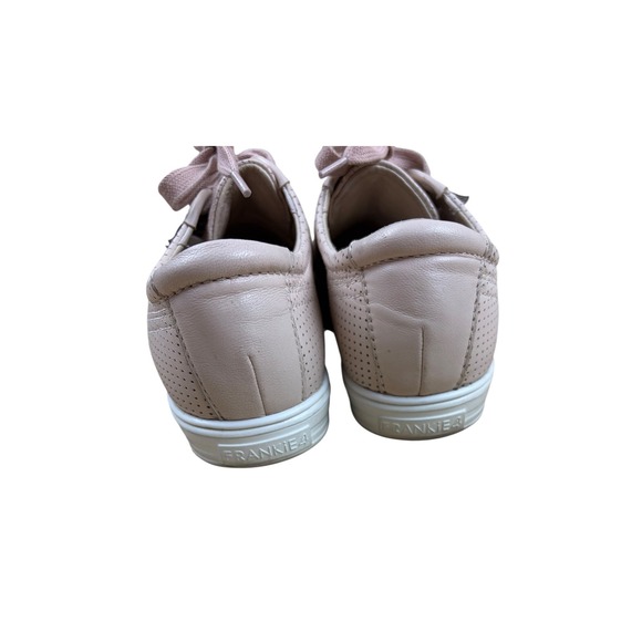 Frankie4 NAT II Blush Perforated Leather Low Top Sneakers Womens Size 6 - Picture 5 of 6